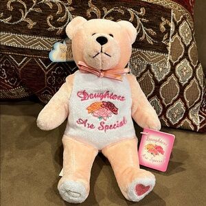 Daughters Are Special vintage Holy Bear